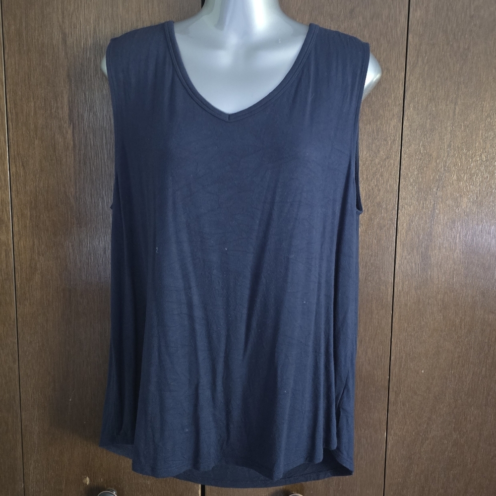 Cynthia Rowley Deep Blue Tank Top